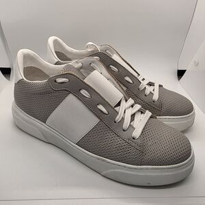 M. Gemi Gray and White Women's Sneakers